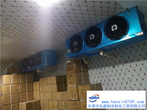 深圳拆裝冷庫(kù)完工交付，邊試機(jī)邊進(jìn)貨